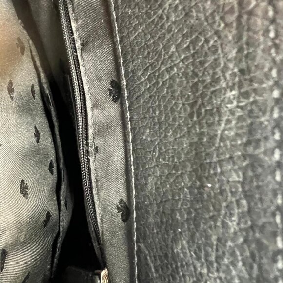 Kate Spade New York Women's Black Pebbled Leather Backpack Purse Bag - Picture 7 of 10